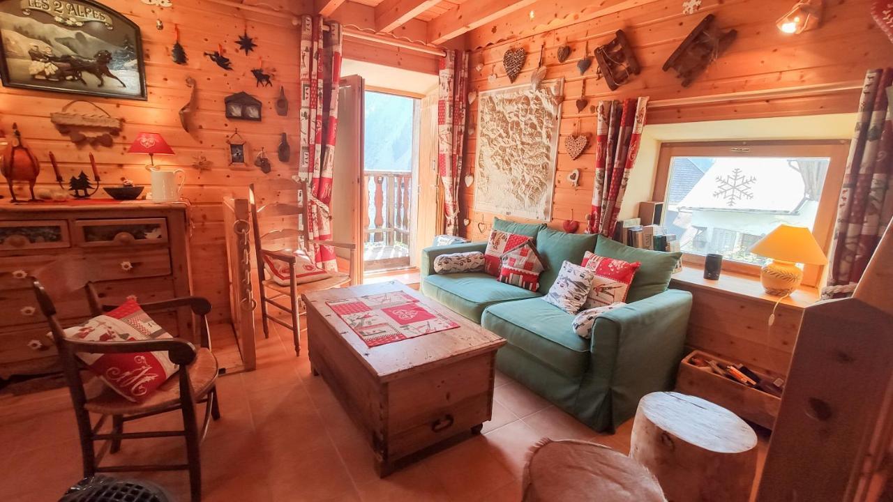 La Grange St. Cyprien, Venosc - Les Deux Alpes Villa Buitenkant foto