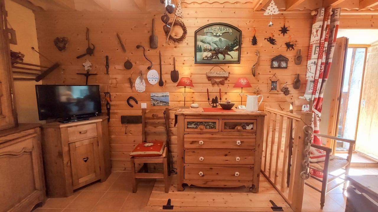La Grange St. Cyprien, Venosc - Les Deux Alpes Villa Buitenkant foto