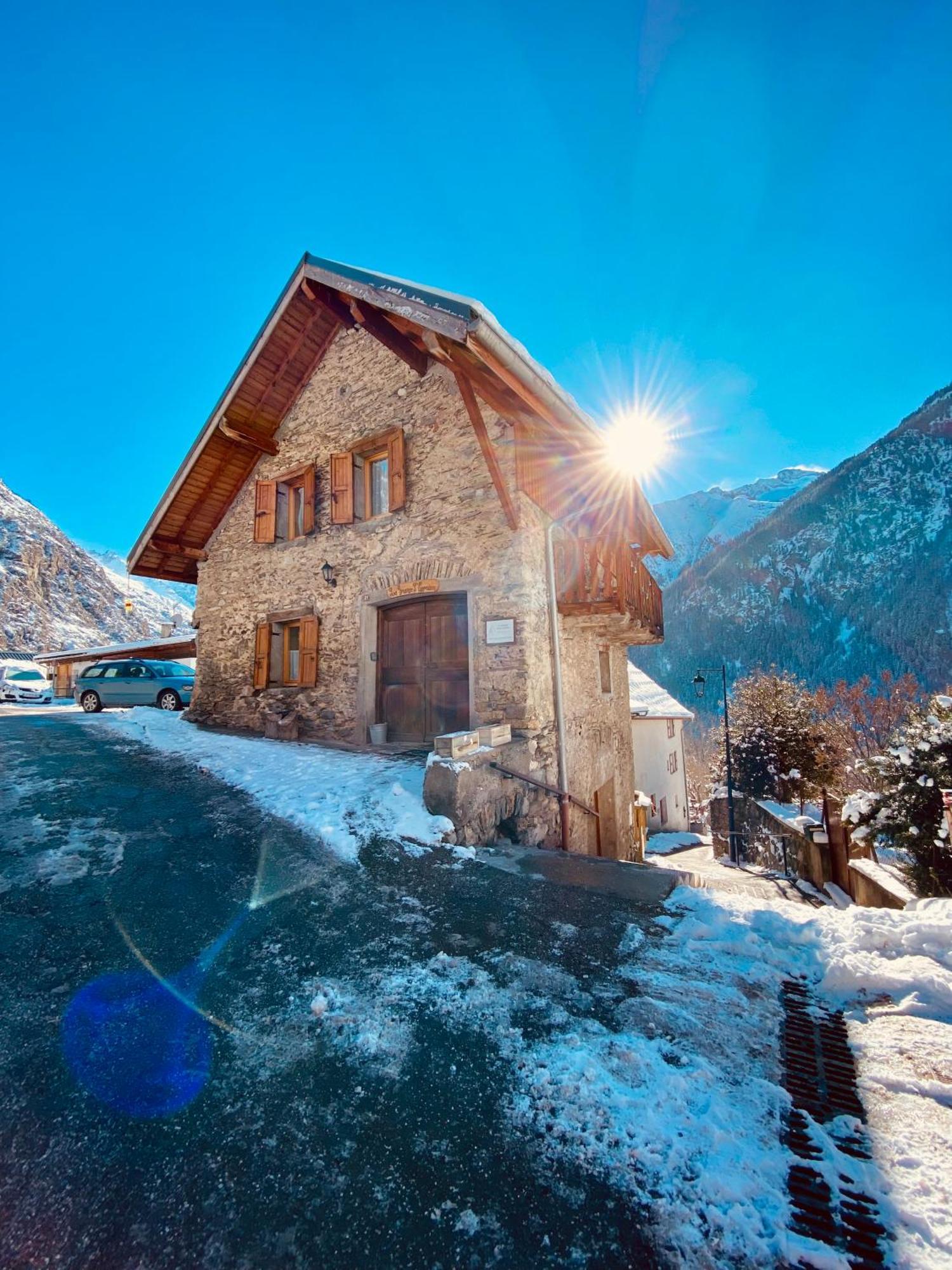 La Grange St. Cyprien, Venosc - Les Deux Alpes Villa Buitenkant foto
